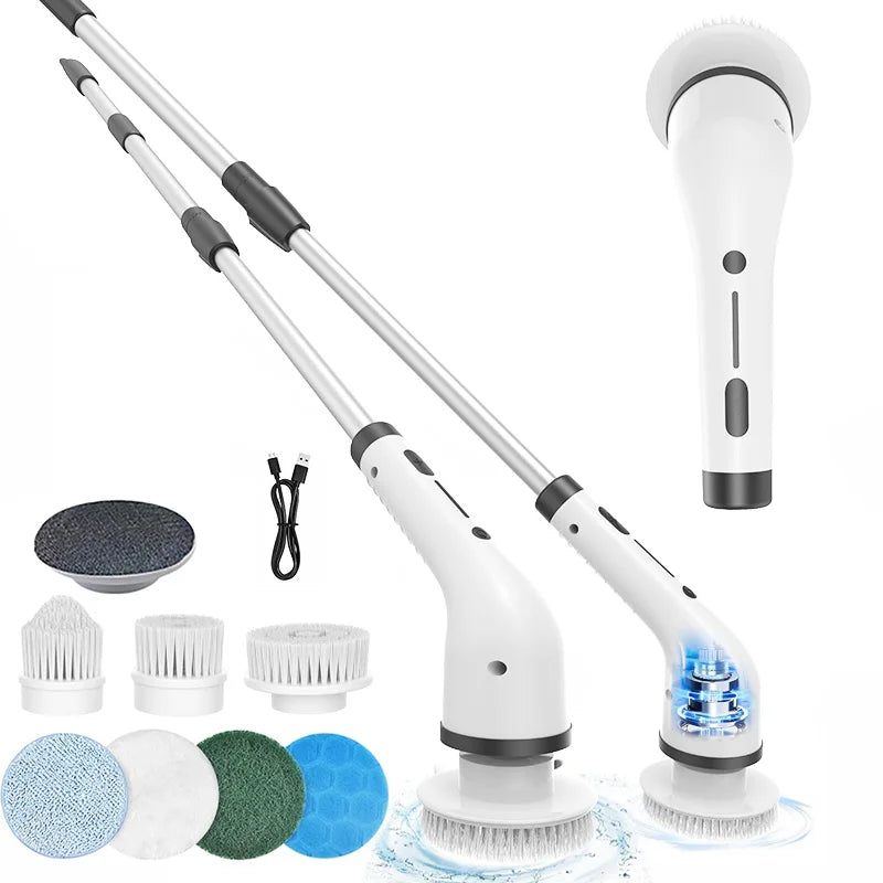 Scruvo Clean™ Cordless Electric Cleaning Scrubber