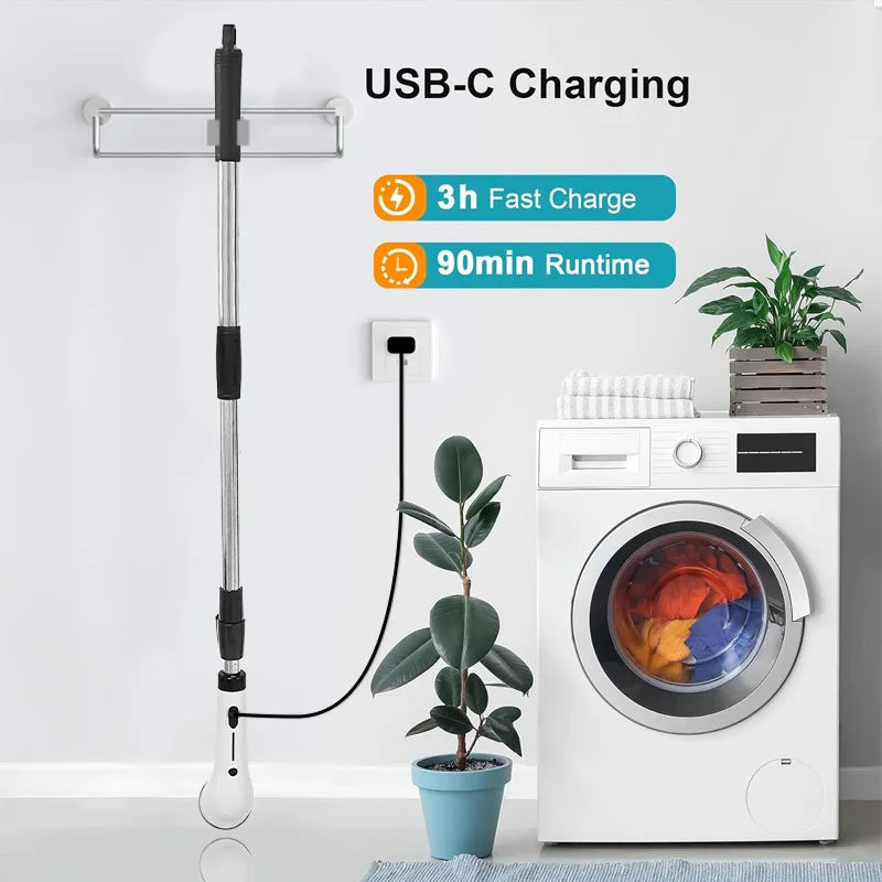 Scruvo Clean™ Cordless Electric Cleaning Scrubber