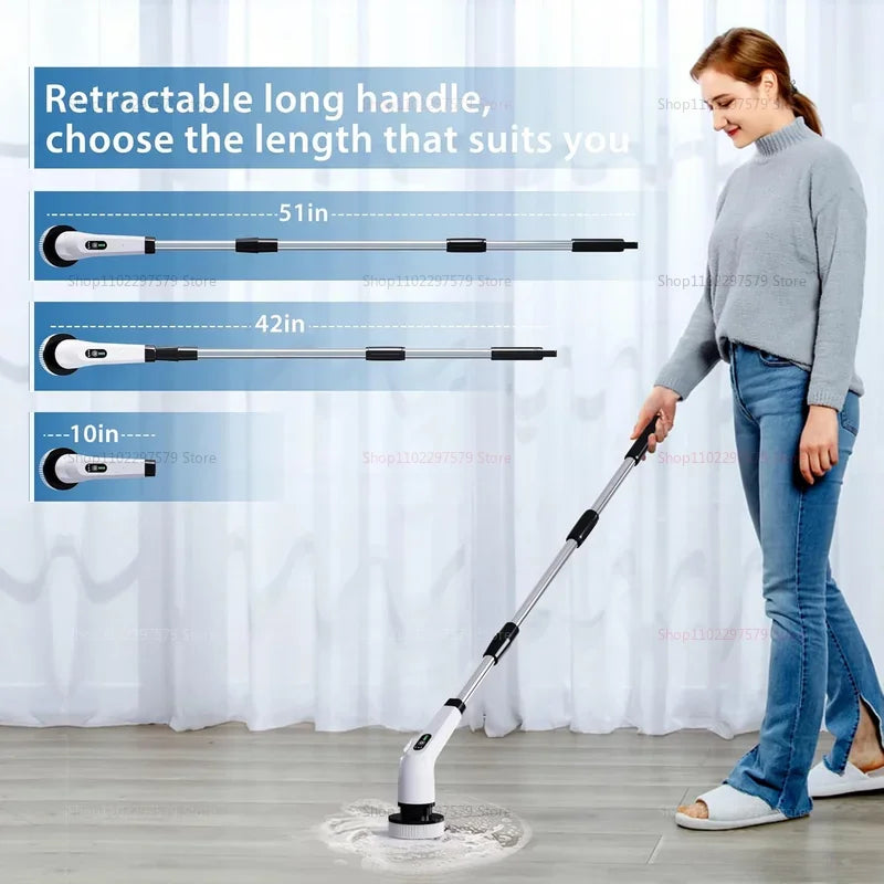 Scruvo Clean™ Cordless Electric Cleaning Scrubber